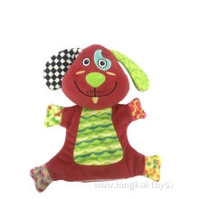 Hand Puppet Dog Toy Red